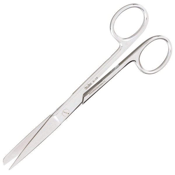 Vantage Operating Scissors, 6.5in, Straight with Sharp/Blunt Tip